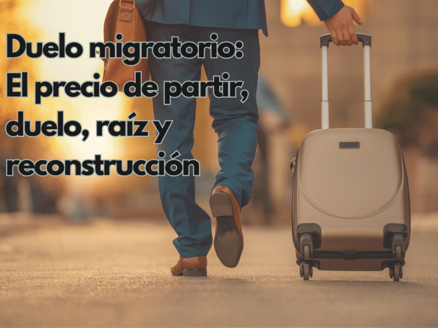 Duelo Migratorio: El Precio de Partir, duelo, raíz y reconstrucción.